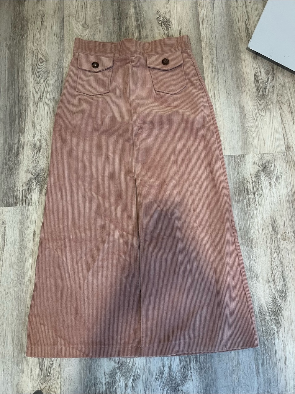Corduroy Maxi Skirt